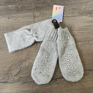 Mitten & headband set